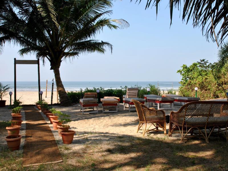 Mamagoa Resort Morjim Buitenkant foto